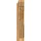 Ekena Millwork Traditional Slat Rough Sawn Outlooker, Western Red Cedar, 6"W x 30"D x 30"H OUT06X30X30TRA06RWR - alternate 3